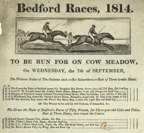 Bedford Races 1814